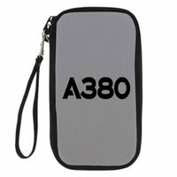 Thumbnail for A380 Flat Text Designed Travel Cases & Wallets