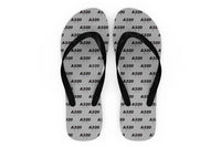 Thumbnail for Super Airbus A320 Designed Slippers (Flip Flops)