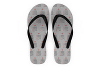 Thumbnail for In Aviation Designed Slippers (Flip Flops)