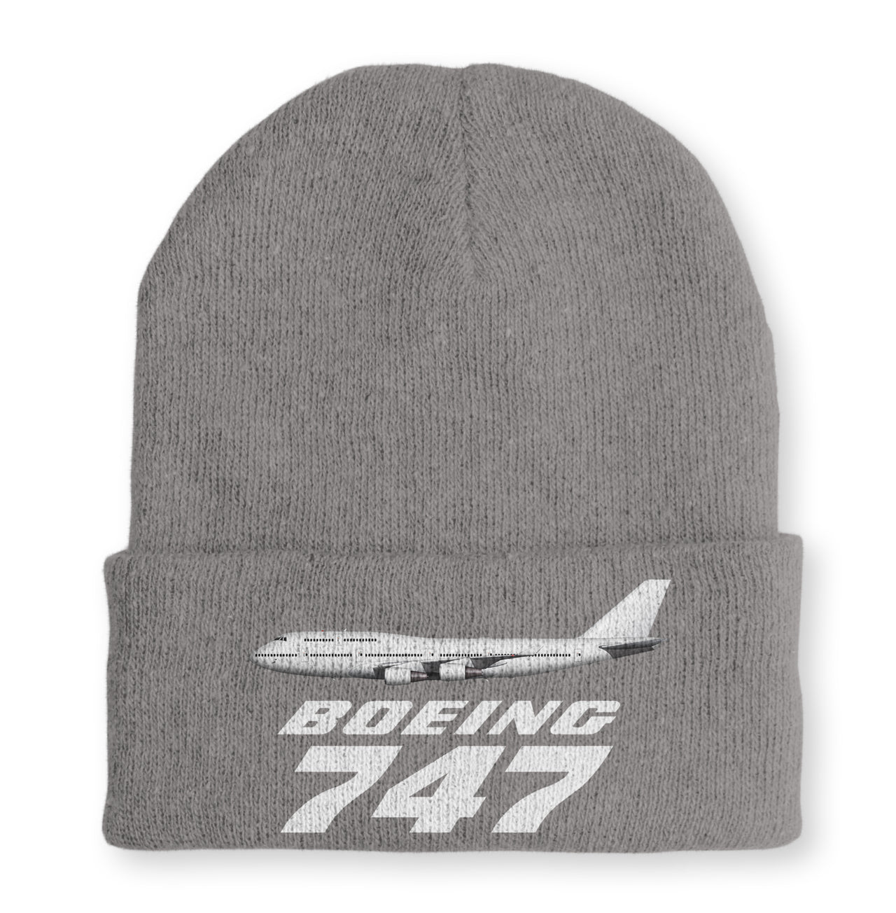 The Boeing 747 Embroidered Beanies