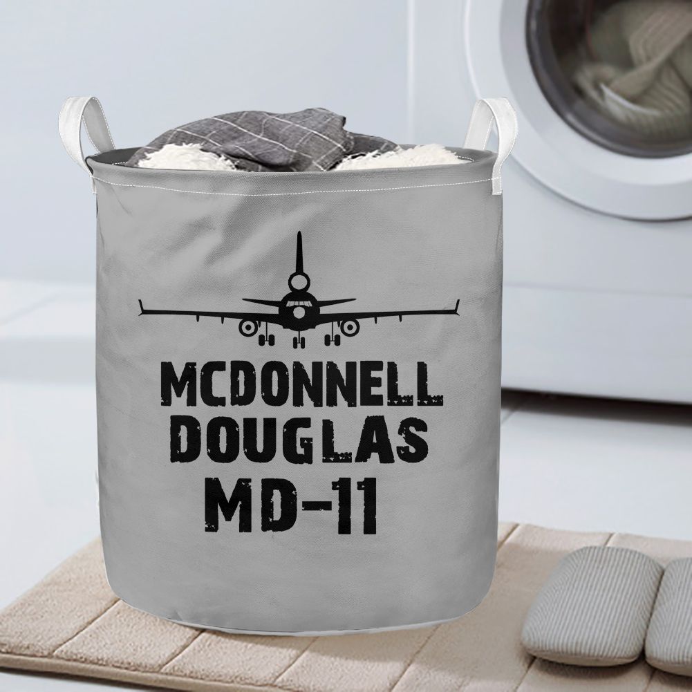 McDonnell Douglas MD-11 & Plane Designed Laundry Baskets