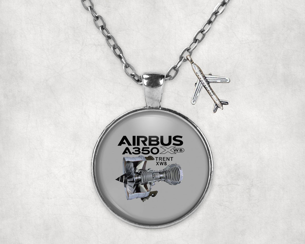 Airbus A350 & Trent Wxb Engine Designed Necklaces