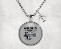 Thumbnail for Airbus A350 & Trent Wxb Engine Designed Necklaces