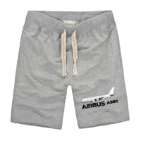 Thumbnail for The Airbus A380 Designed Cotton Shorts