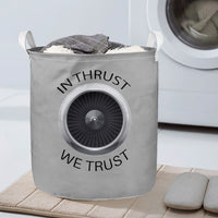 Thumbnail for In Thrust We Trust Designed Laundry Baskets