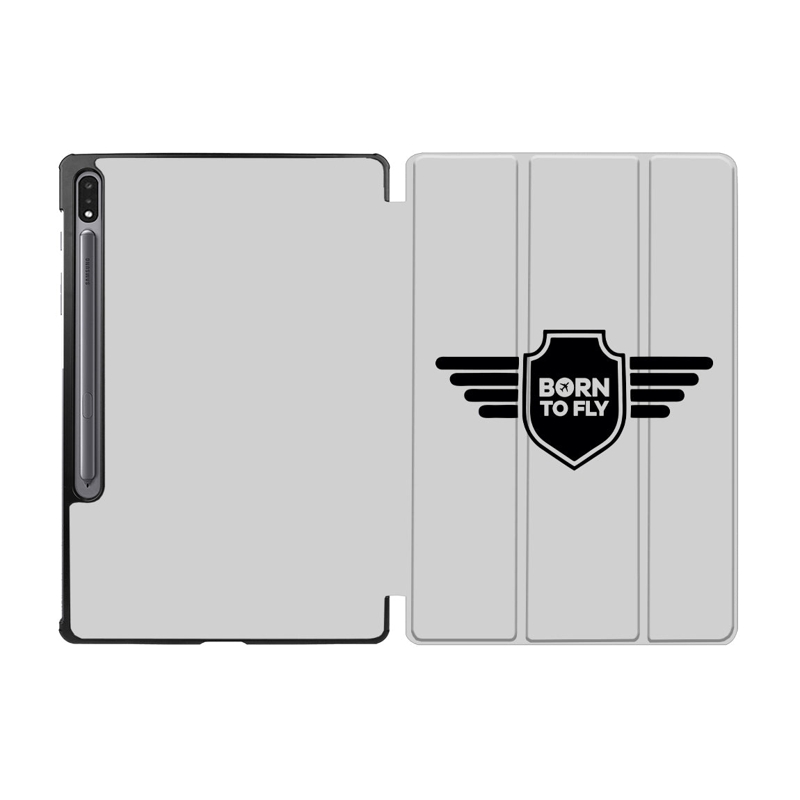 Born To Fly & Badge Designed Samsung Tablet Cases