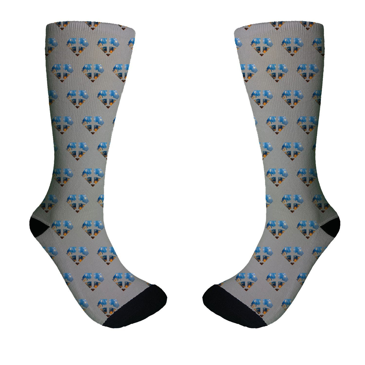 Supermen of The Skies (Sunrise) Designed Socks