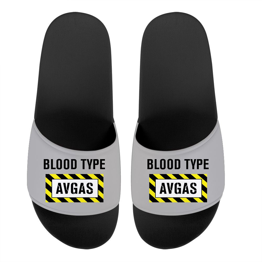 Blood Type AVGAS Designed Sport Slippers