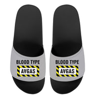 Thumbnail for Blood Type AVGAS Designed Sport Slippers