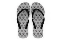 Thumbnail for Auto Pilot Off Designed Slippers (Flip Flops)