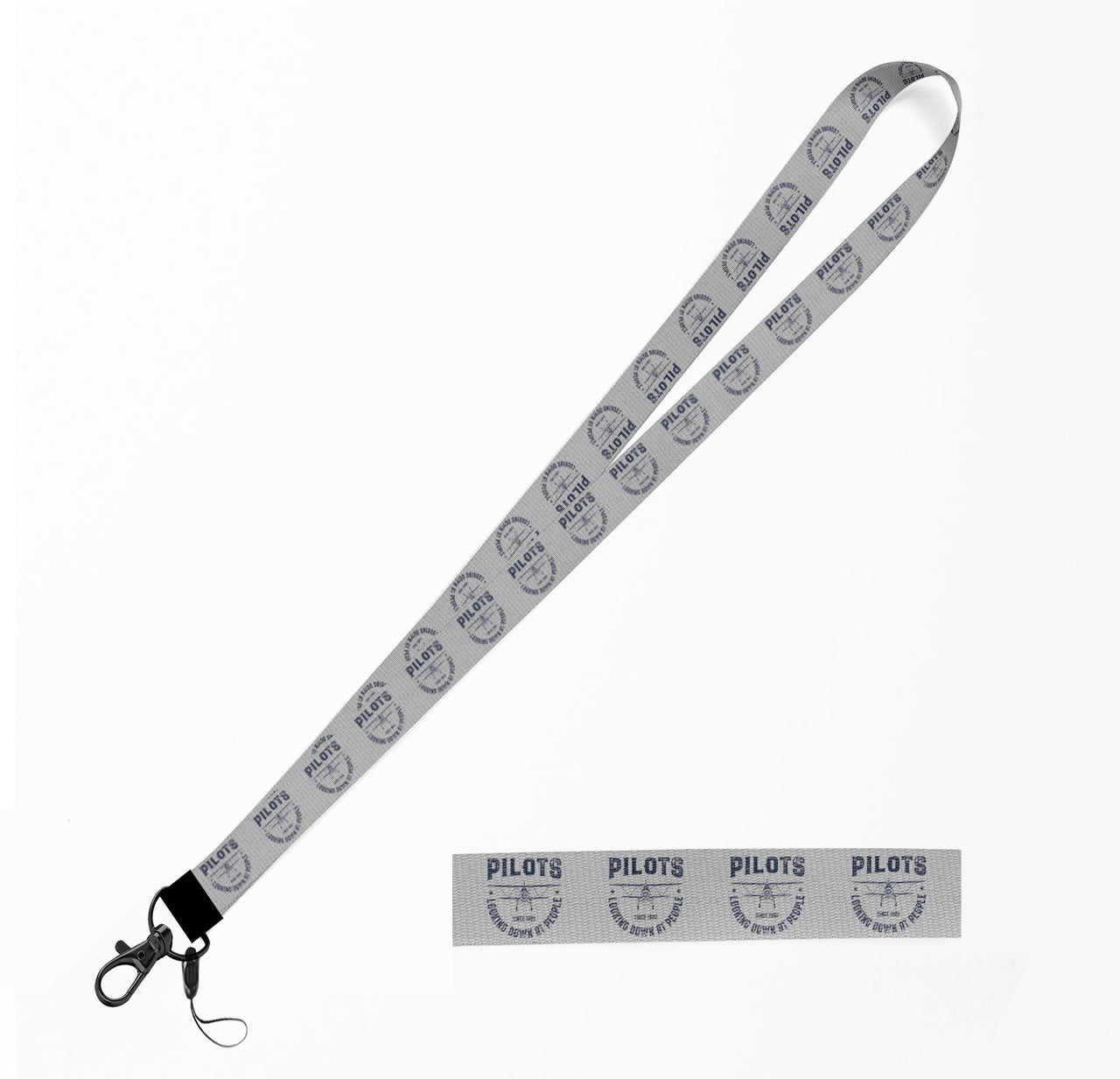 Pilots Looking Down at People Since 1903 Designed Lanyard & ID Holders