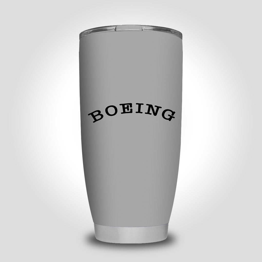Special BOEING Text Designed Tumbler Travel Mugs