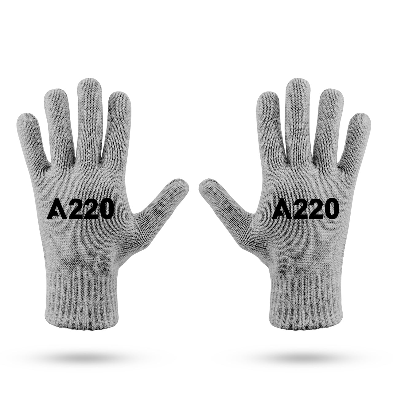 A220 Flat Text Designed Gloves