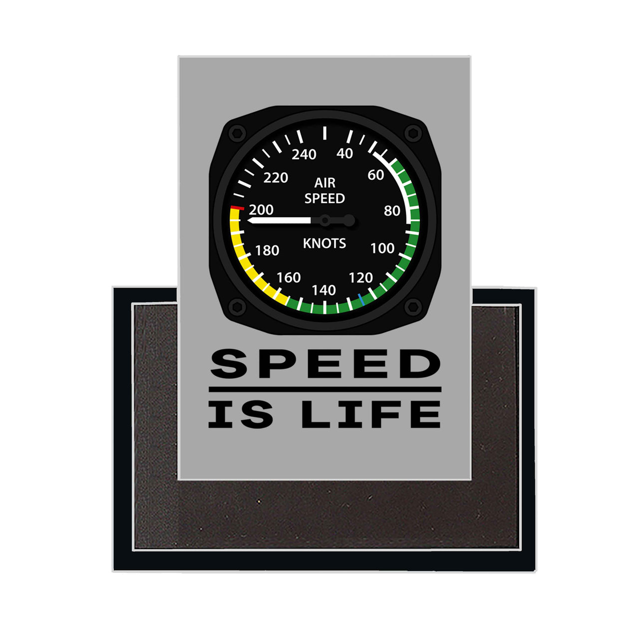 Speed Is Life Designed Magnets