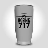 Thumbnail for Boeing 717 & Plane Designed Tumbler Travel Mugs