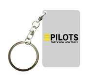 Thumbnail for Pilots They Know How To Fly Designed Key Chains