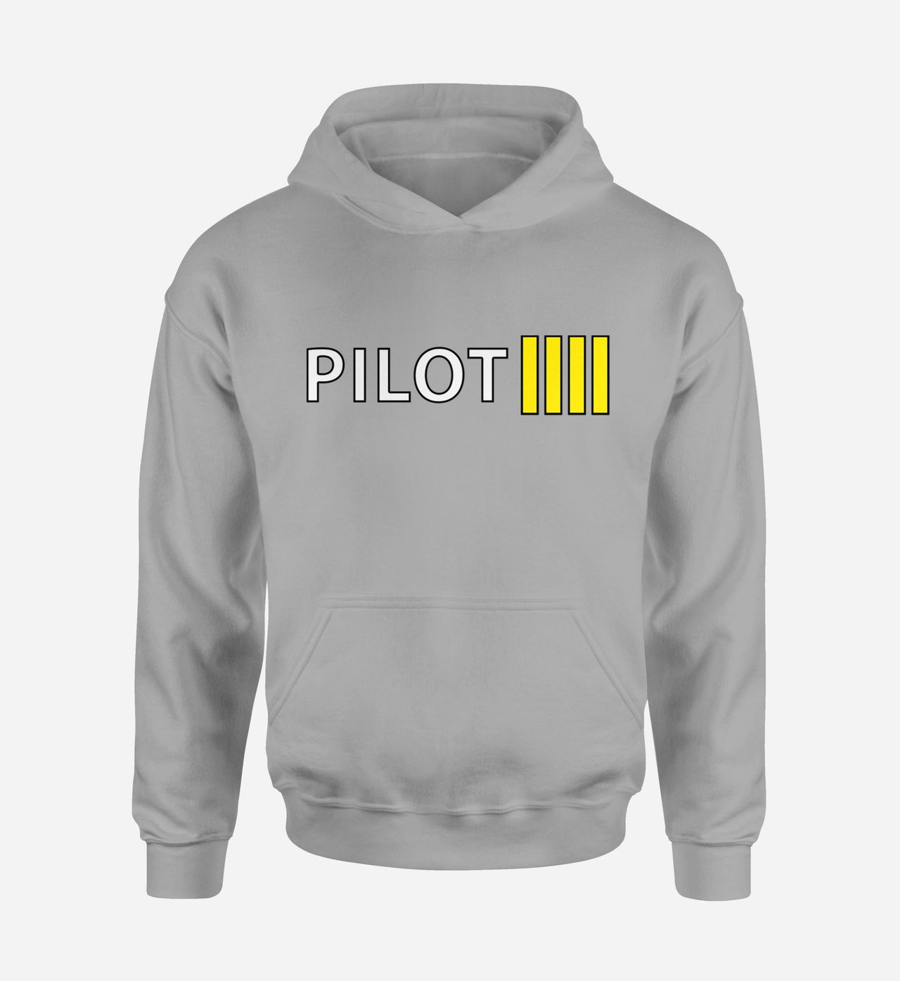 Pilot & Stripes (4 Lines) Designed Hoodies