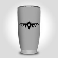 Thumbnail for Fighter Jet 16 Silhouette Designed Tumbler Travel Mugs