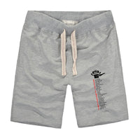 Thumbnail for Aviation Alphabet Designed Cotton Shorts