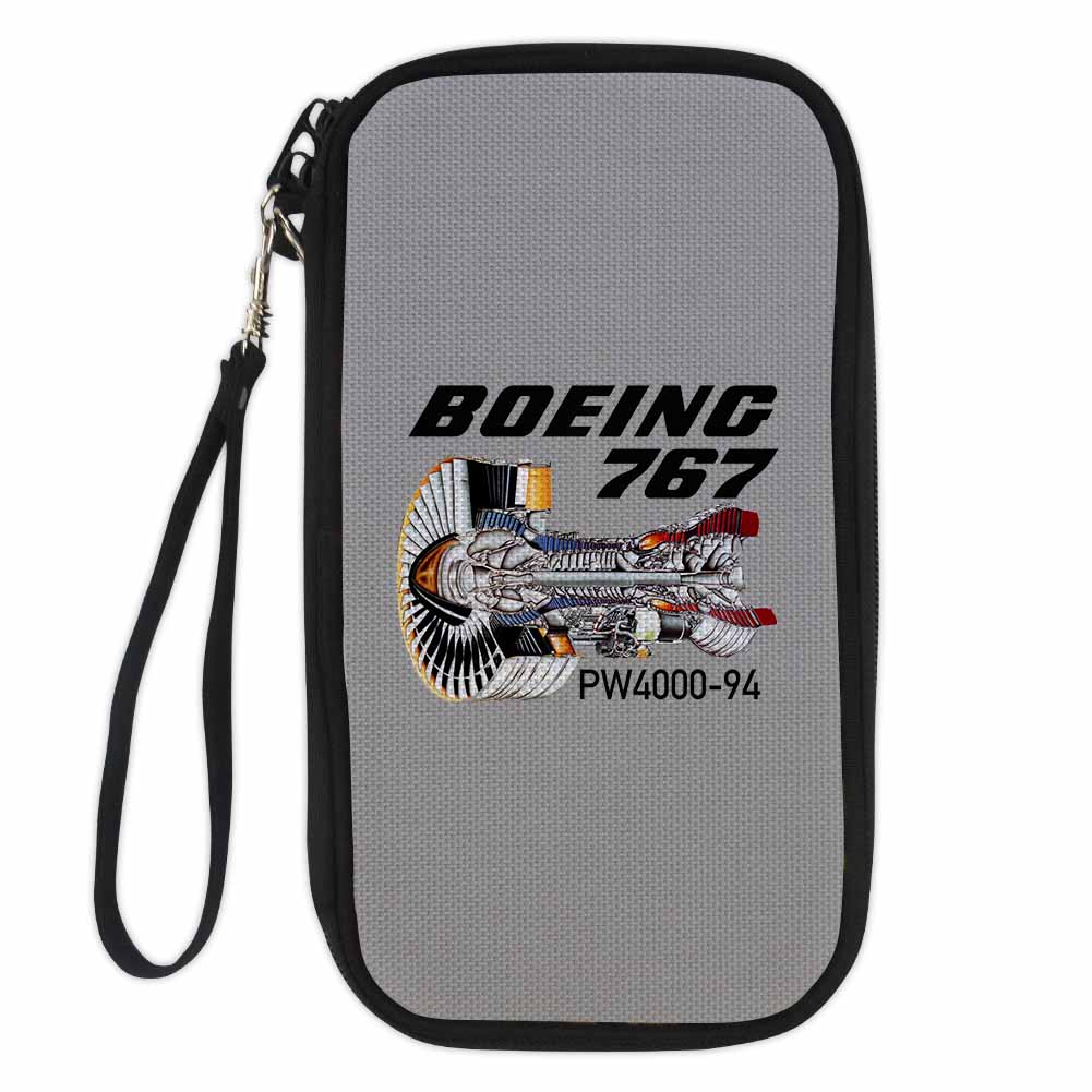 Boeing 767 Engine (PW4000-94) Designed Travel Cases & Wallets