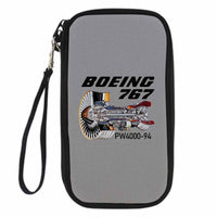Thumbnail for Boeing 767 Engine (PW4000-94) Designed Travel Cases & Wallets