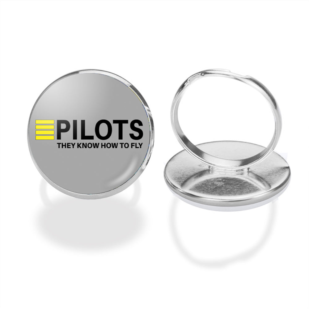 Pilots They Know How To Fly Designed Rings