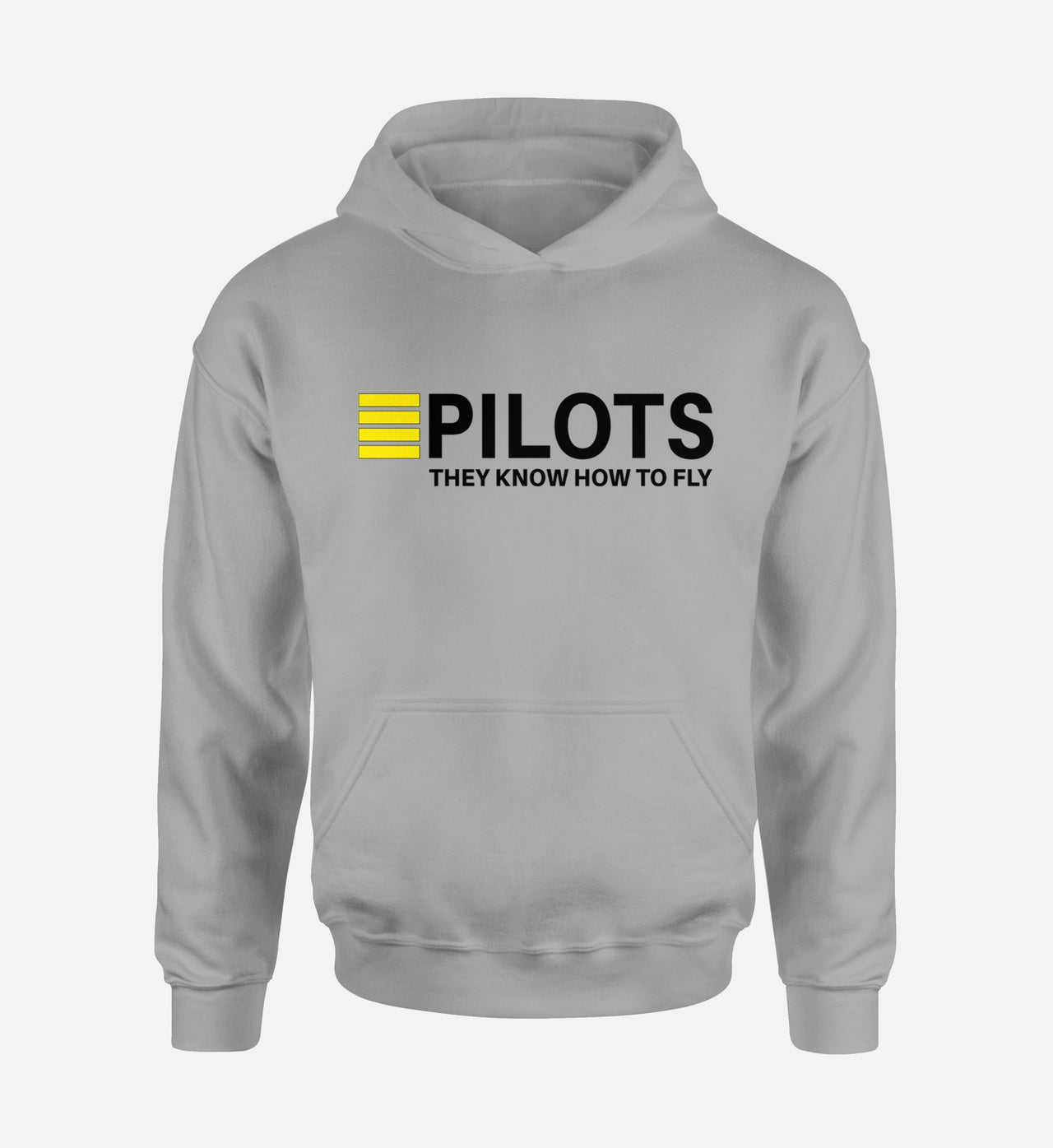 Pilots They Know How To Fly Designed Hoodies