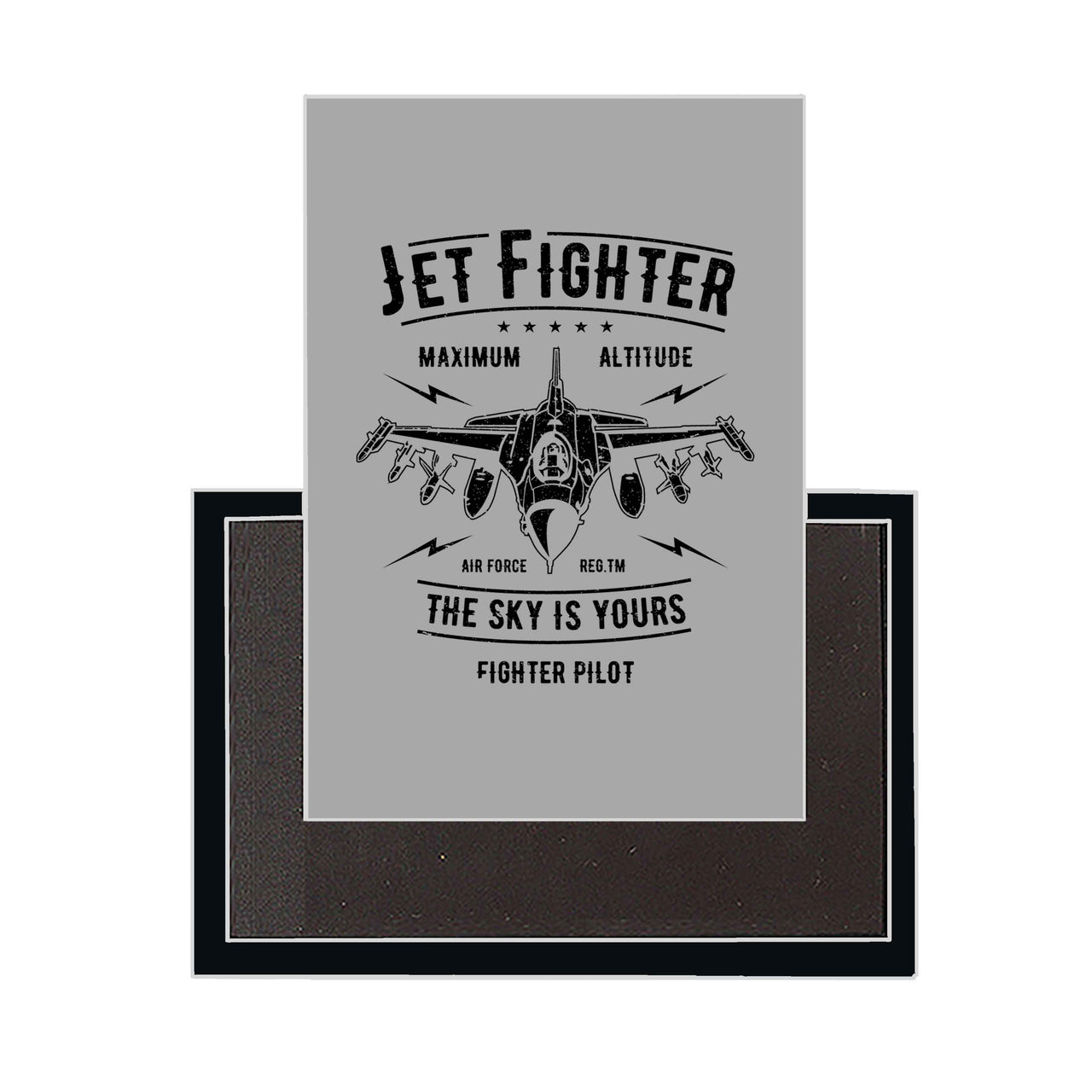 Jet Fighter - The Sky is Yours Designed Magnets