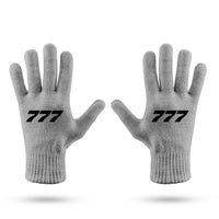 Thumbnail for 777 Flat Text Designed Gloves
