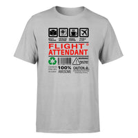 Thumbnail for Flight Attendant Label Designed T-Shirts