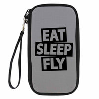 Thumbnail for Eat Sleep Fly Designed Travel Cases & Wallets