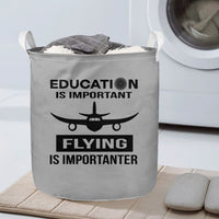 Thumbnail for Flying is Importanter Designed Laundry Baskets