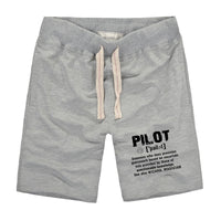 Thumbnail for Pilot [Noun] Designed Cotton Shorts