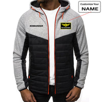Thumbnail for Bombardier & Text Designed Sportive Jackets