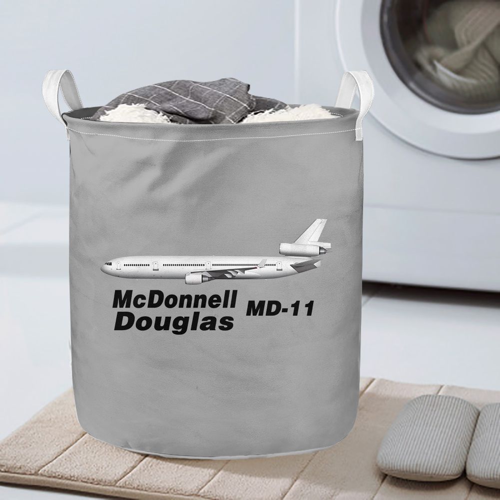 The McDonnell Douglas MD-11 Designed Laundry Baskets