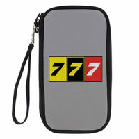 Thumbnail for Flat Colourful 777 Designed Travel Cases & Wallets