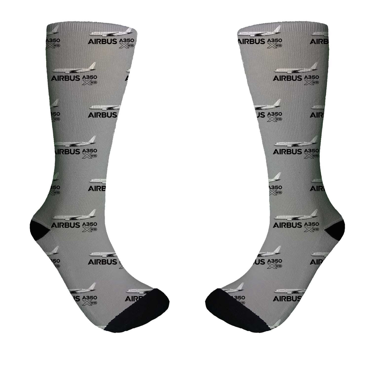 The Airbus A350 WXB Designed Socks