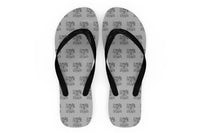 Thumbnail for Still Playing With Airplanes Designed Slippers (Flip Flops)