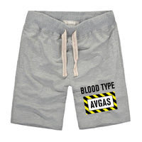 Thumbnail for Blood Type AVGAS Designed Cotton Shorts