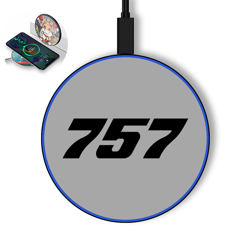757 Flat Text Designed Wireless Chargers