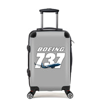 Thumbnail for Super Boeing 737+Text Designed Cabin Size Luggages