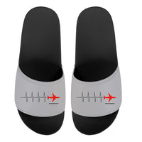 Thumbnail for Aviation Heartbeats Designed Sport Slippers
