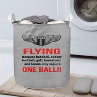 Thumbnail for Flying One Ball Designed Laundry Baskets