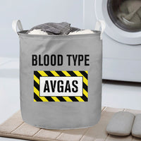 Thumbnail for Blood Type AVGAS Designed Laundry Baskets