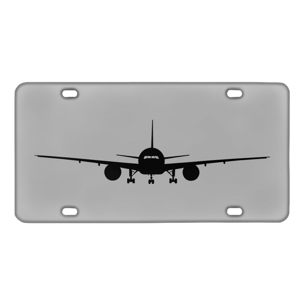 Boeing 777 Silhouette Designed Metal (License) Plates
