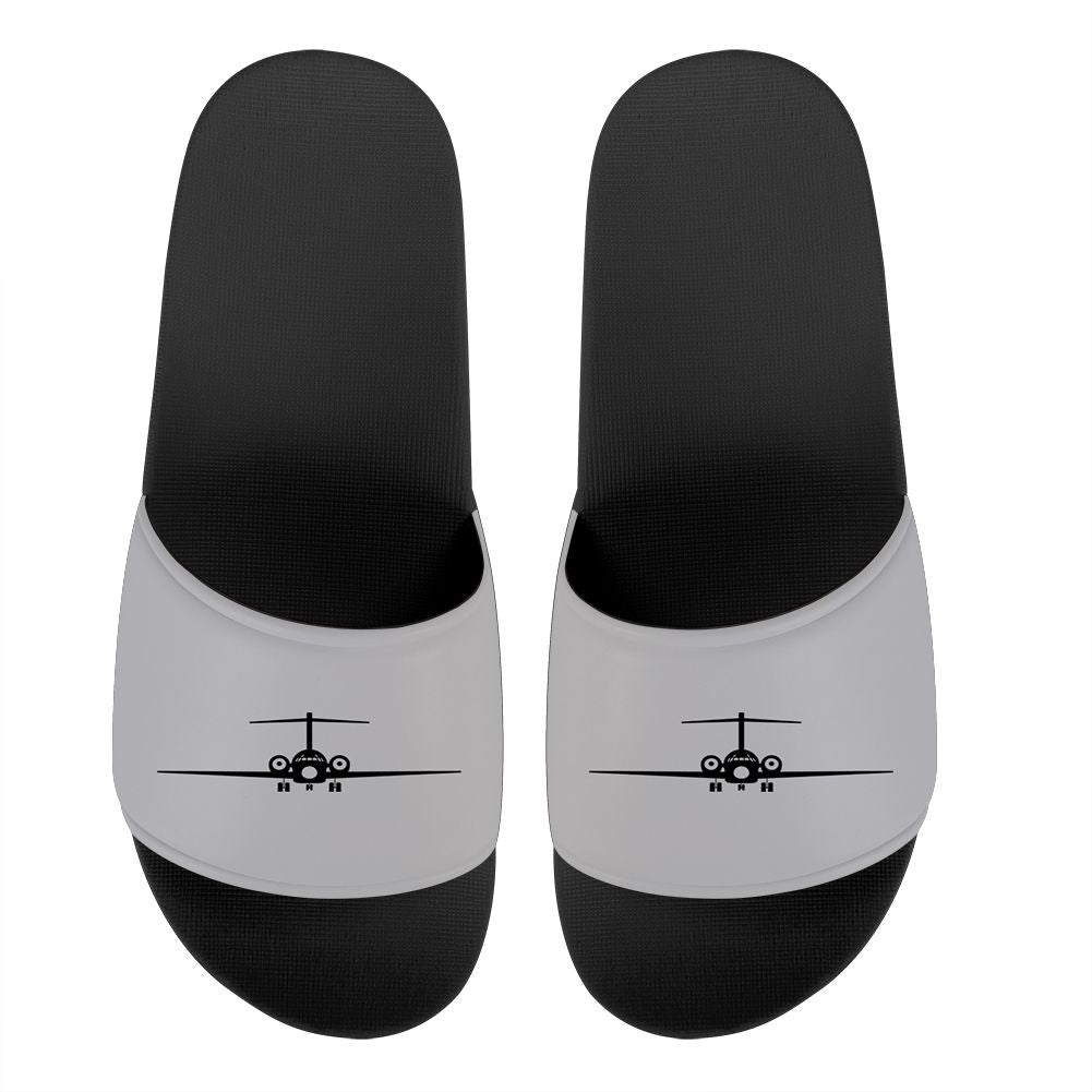 Boeing 717 Silhouette Designed Sport Slippers