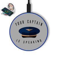 Thumbnail for Your Captain Is Speaking Designed Wireless Chargers