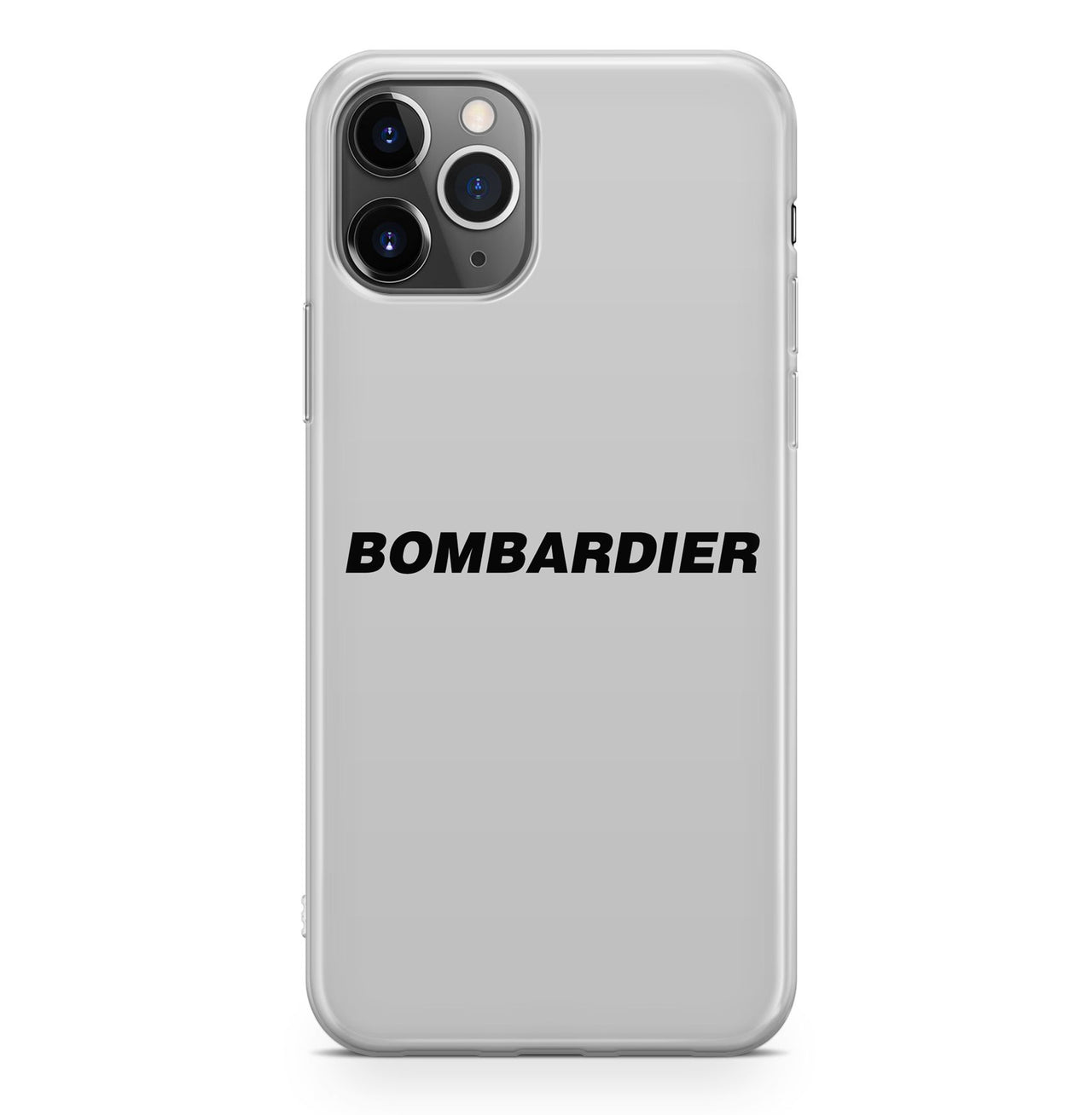 Bombardier & Text Designed iPhone Cases