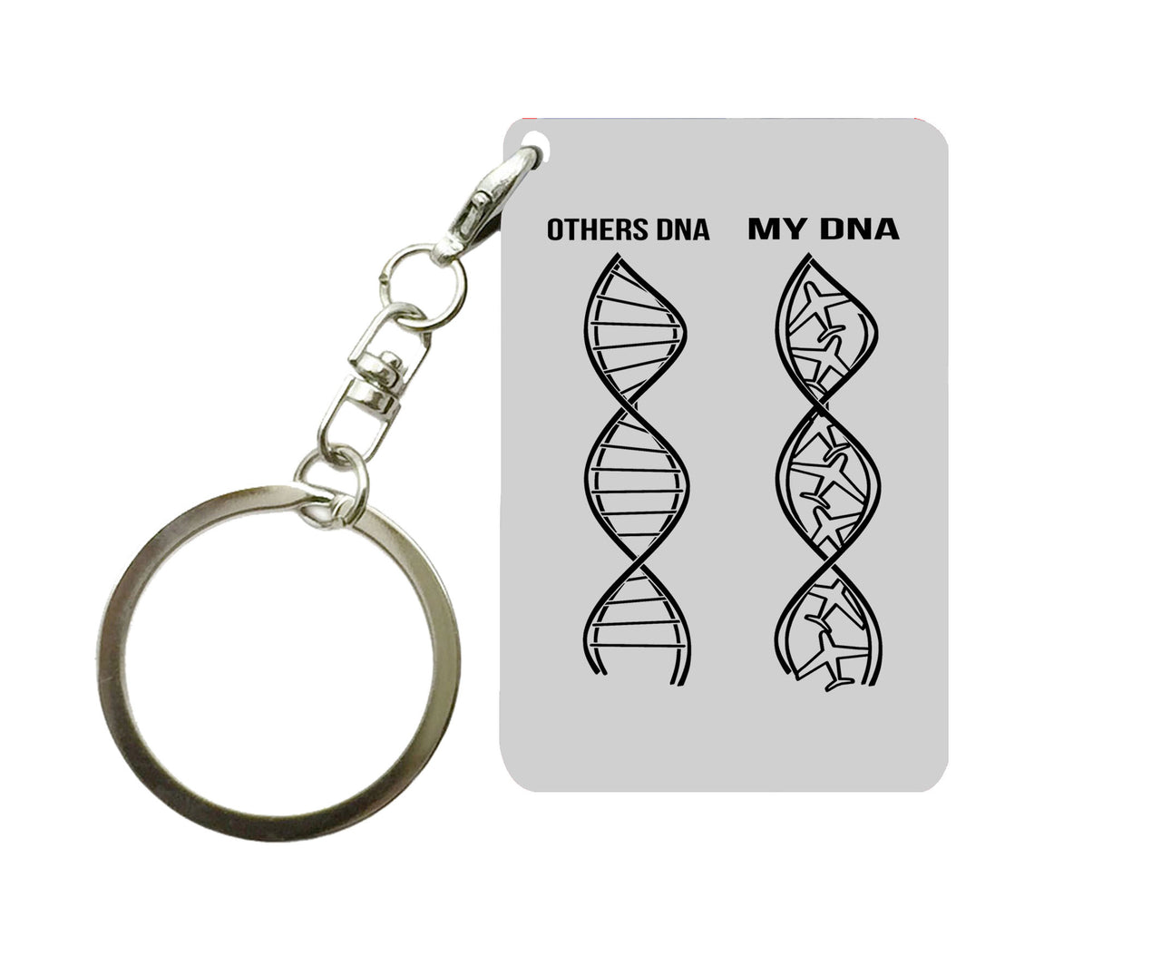 Aviation DNA Designed Key Chains