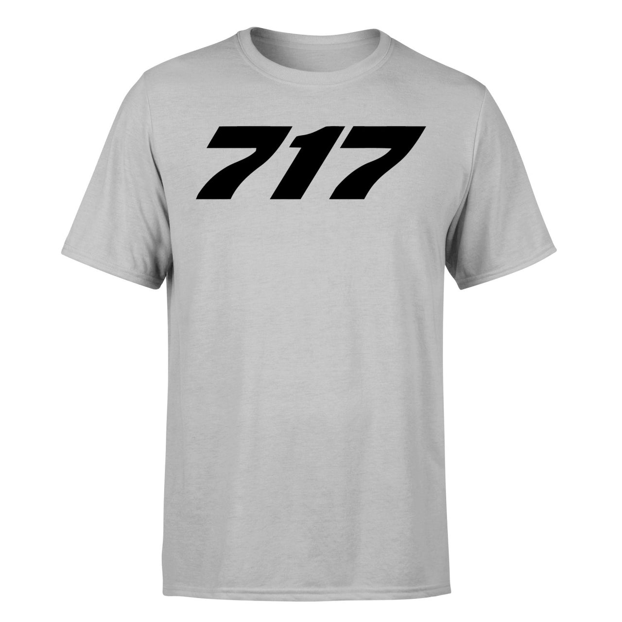 717 Flat Text Designed T-Shirts
